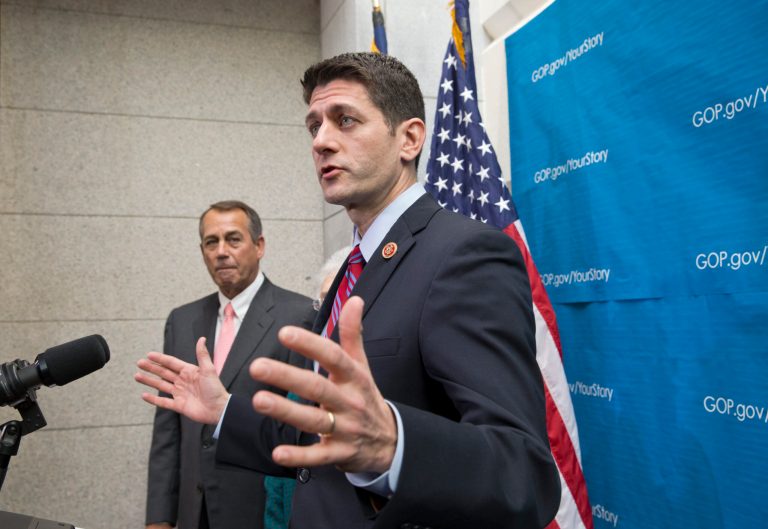 Rep. Paul Ryan, R-Wis.,ÃÂ said the budget deal was merely a small step in the right direction in a political era led by Senate Majority Leader Harry Reid, D-Nev., and President Obama. (AP/J. Scott Applewhite)