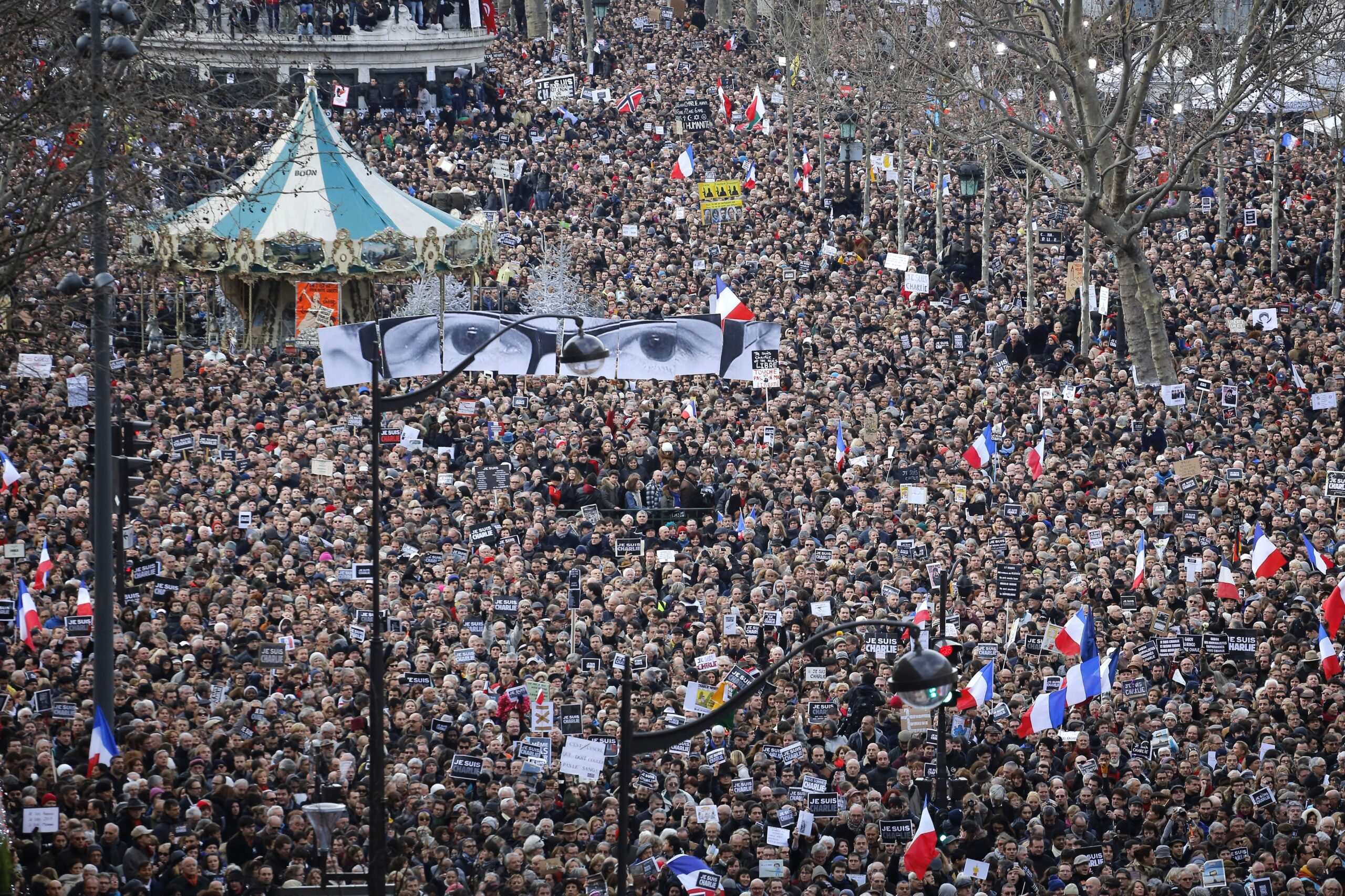 13 stunning photos from Paris’ massive anti-terror rally