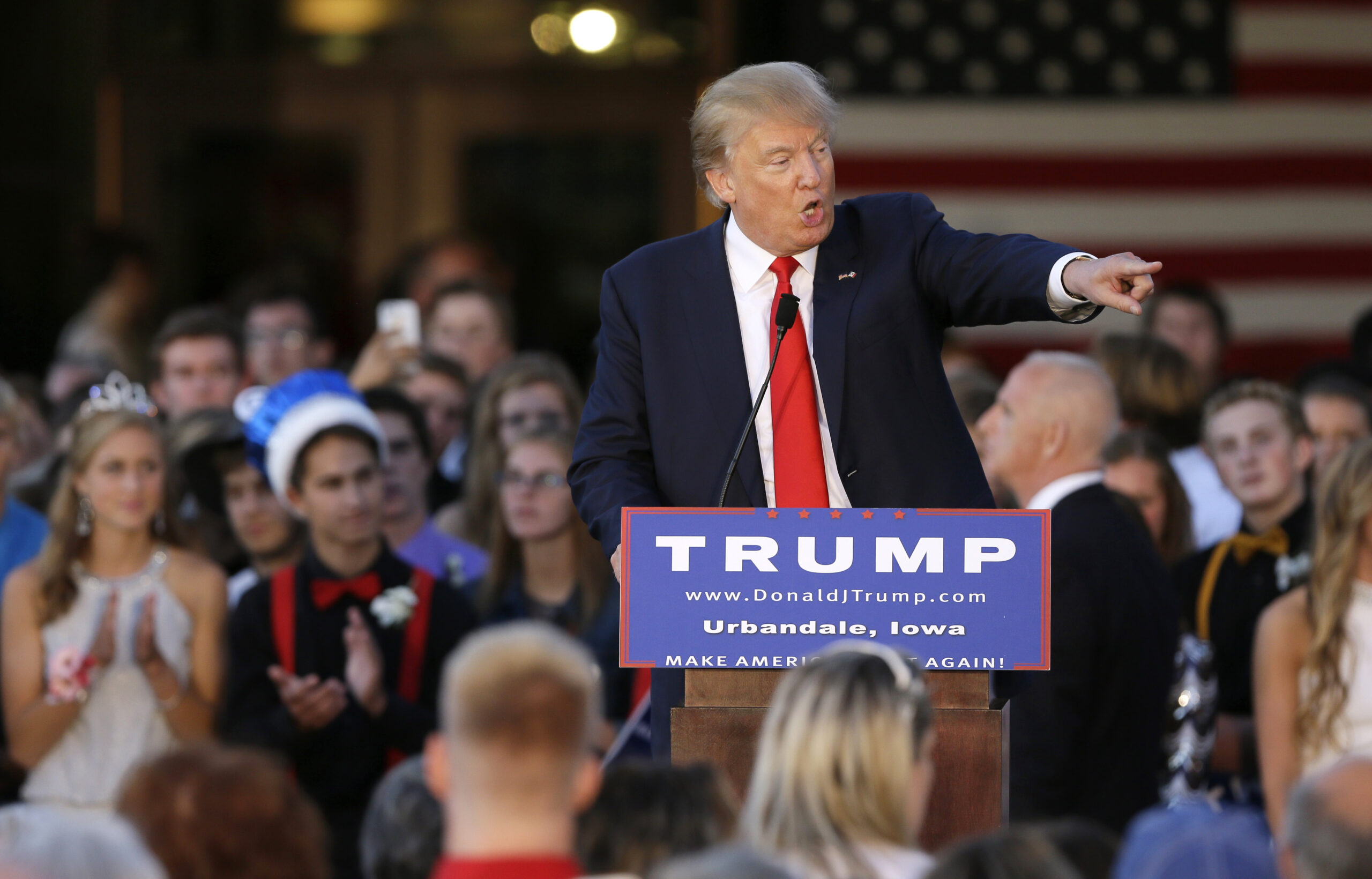 Conservative group: ‘Trump starts whining when his liberal record is revealed’