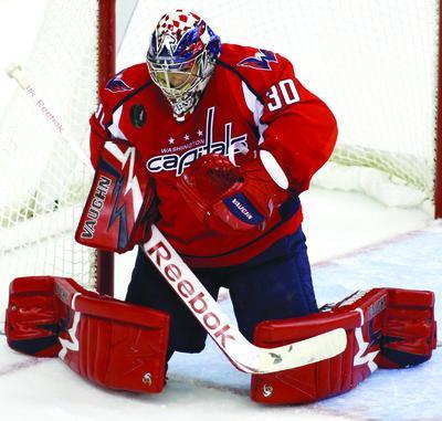 Neuvirth out again, but returns to ice