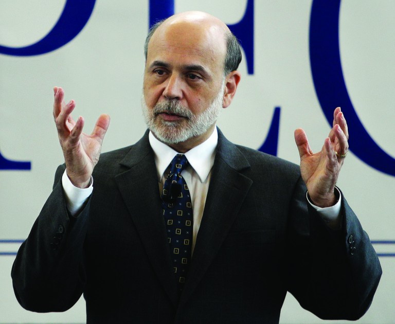 Federal Reserve Chairman Ben Bernanke goes before the House Financial Services Committee on Wednesday to deliver the semiannual monetary policy report. (AP/Stephan Savoia)