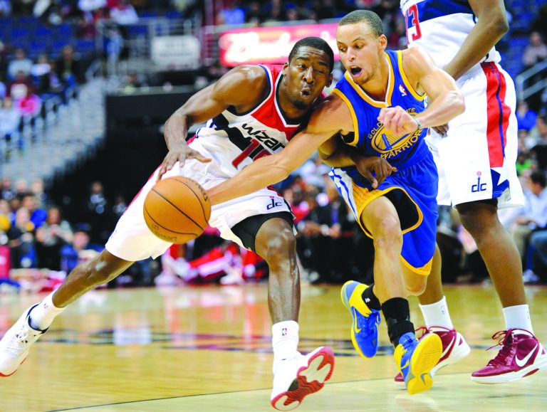 Nick Wass/AP
Jordan Crawford finished with eight assists against the Warriors on Saturday after taking on point guard duties following A.J. Price's injury.