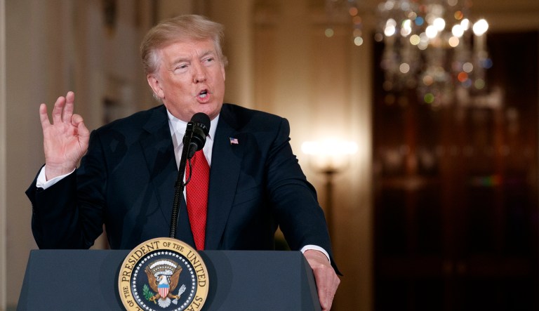 Though liberals behave as if the money was always supposed to be handed out by the executive branch without any appropriations from Congress, the Obama administration itself originally sought appropriations for the payments. (AP Photo/Evan Vucci)