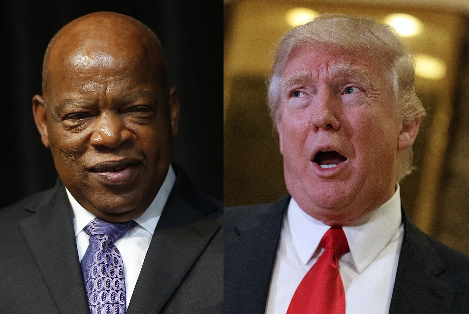 ‘He didn’t come to my inauguration’: Trump dodges question on John Lewis’s legacy on civil rights