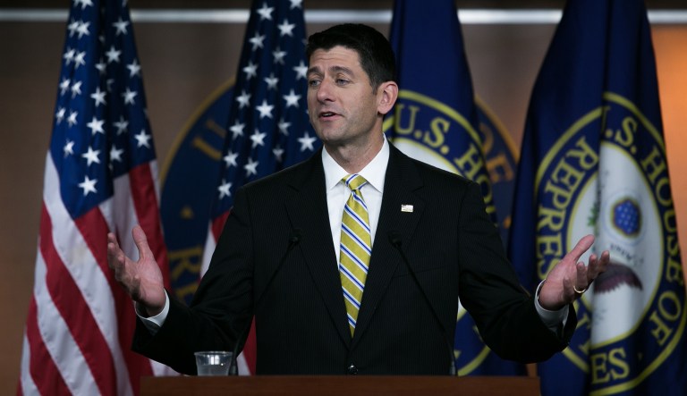 House Speaker Paul Ryan said he thinks Republicans will be able to pass a tax reform bill in 2017. (Graeme Jennings/Washington Examiner)
