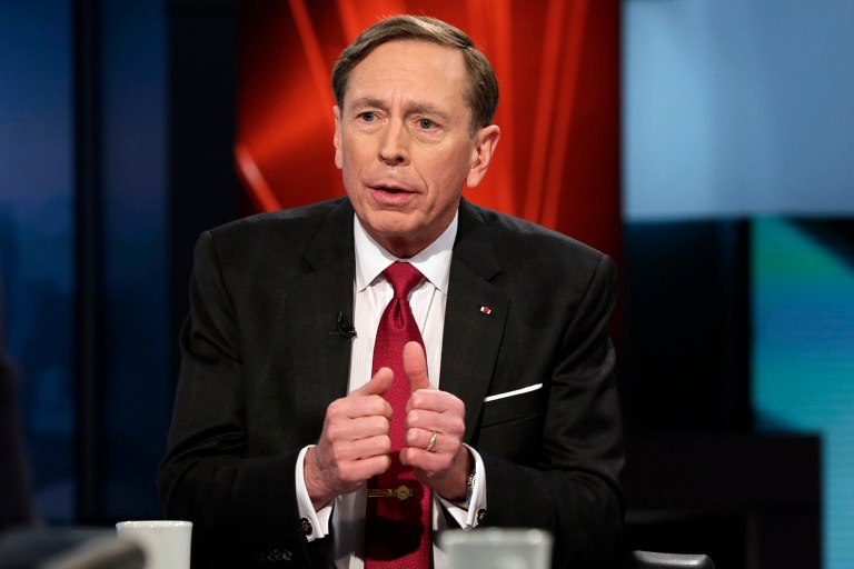 David Petraeus said that if Trump asked him to re-enter government service, 