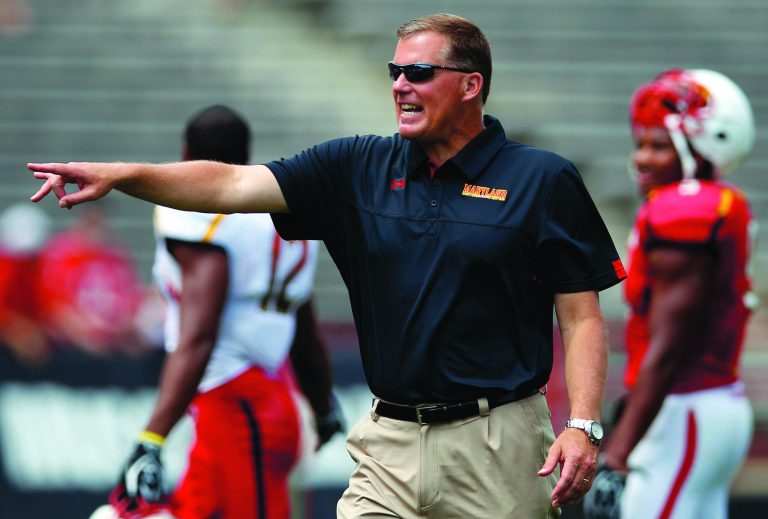 Patrick Semansky/AP
Coach Randy Edsall led his team to a 2-10 season in his first year at Maryland.