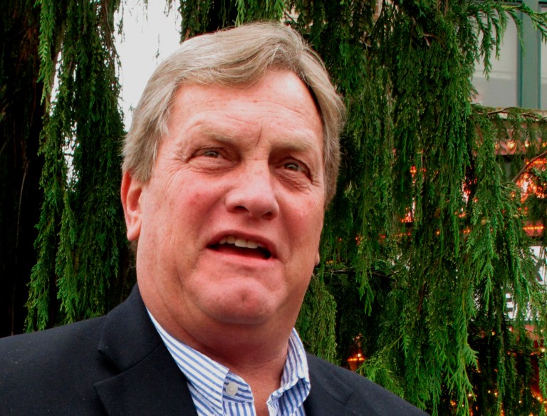 Rep. Mike Simpson, R-Idaho, shown here in October 2012, is being backed by the U.S. Chamber of Commerce against a primary challenger. (AP Photo/John Miller, File)