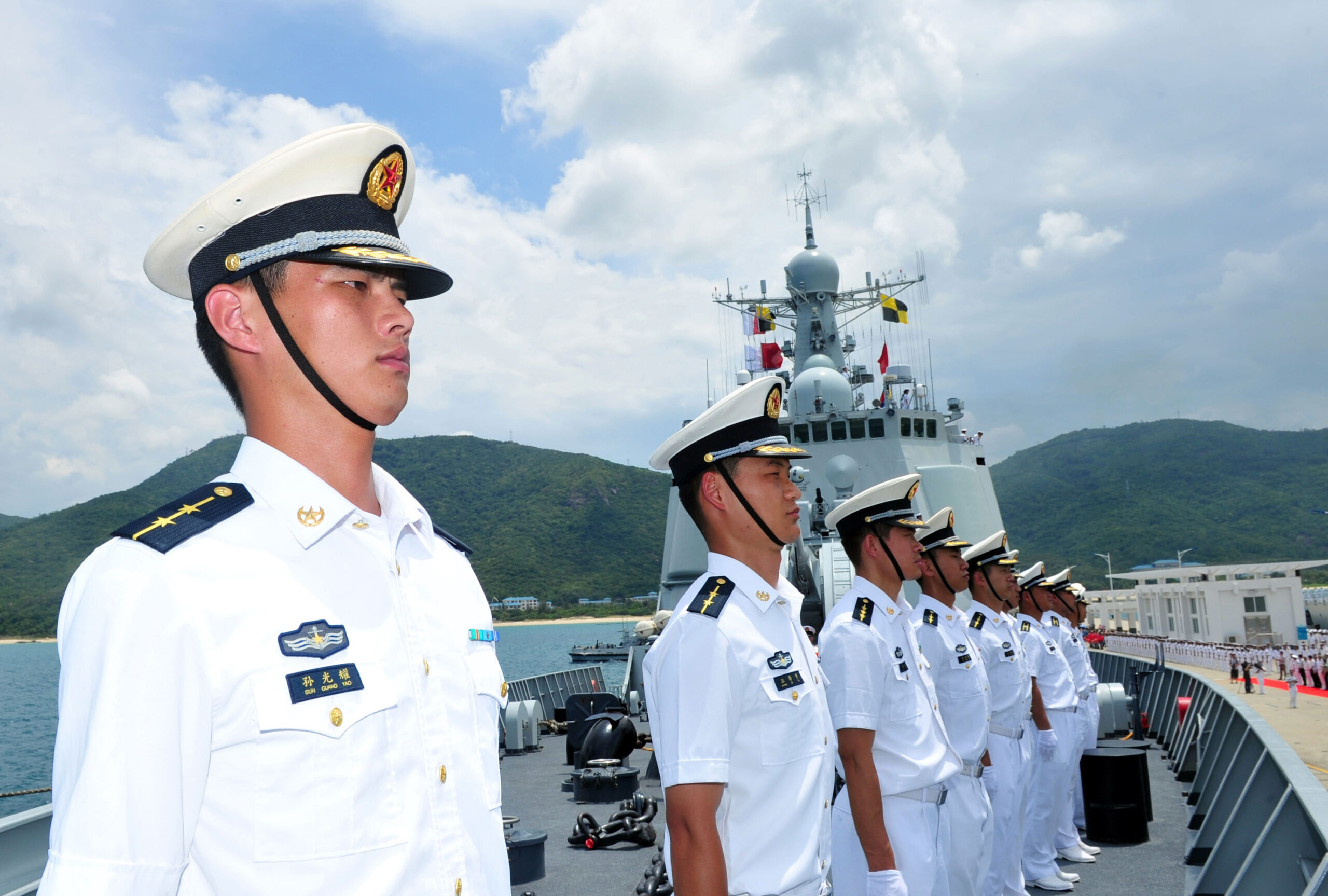 China ships depart for naval drill with US, others