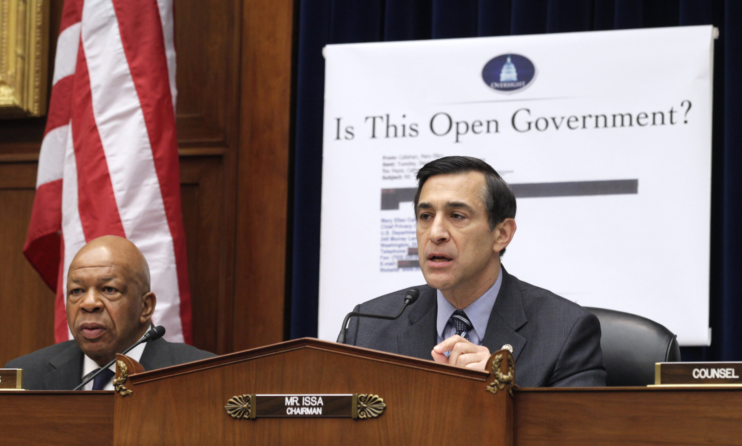 Darrell Issa: IRS official threw government contracts to a friend