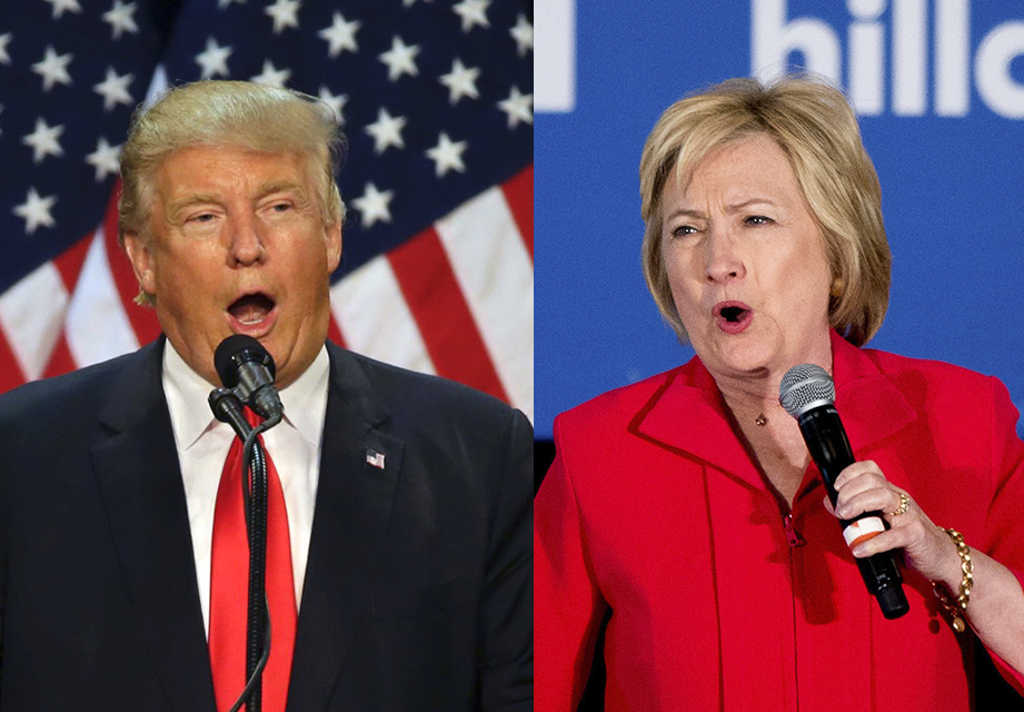 Clinton, Trump come out swinging as primaries end