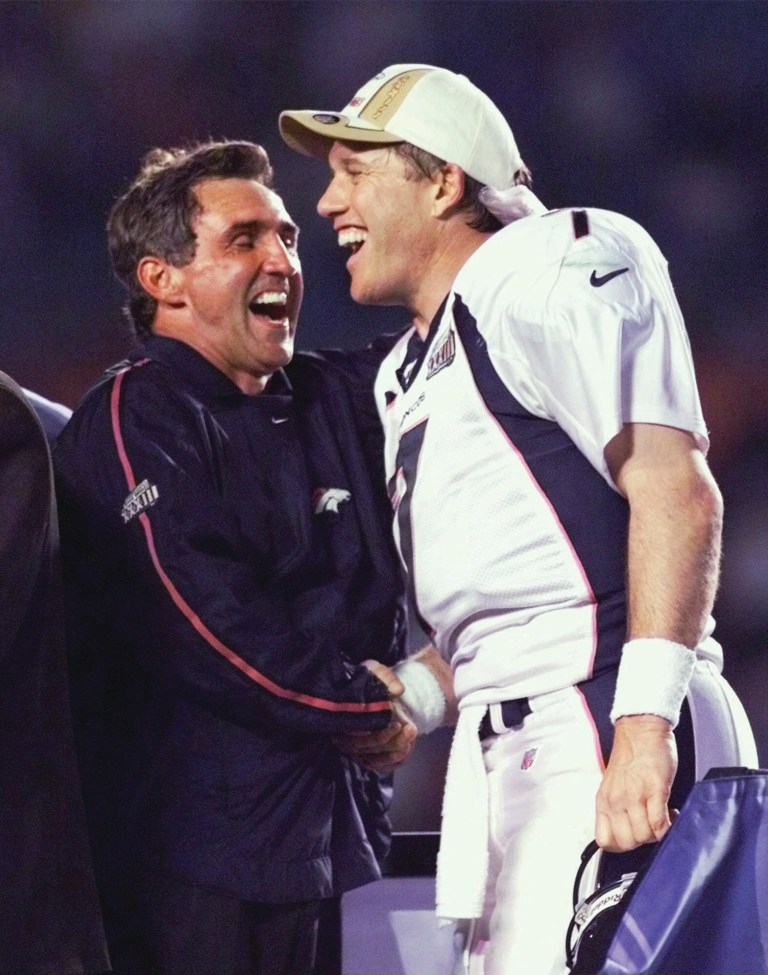 Amy Sancetta/AP
Mike Shanahan and John Elway won two Super Bowls together in Denver, but neither one has broken through and won a championship without the help of the other.