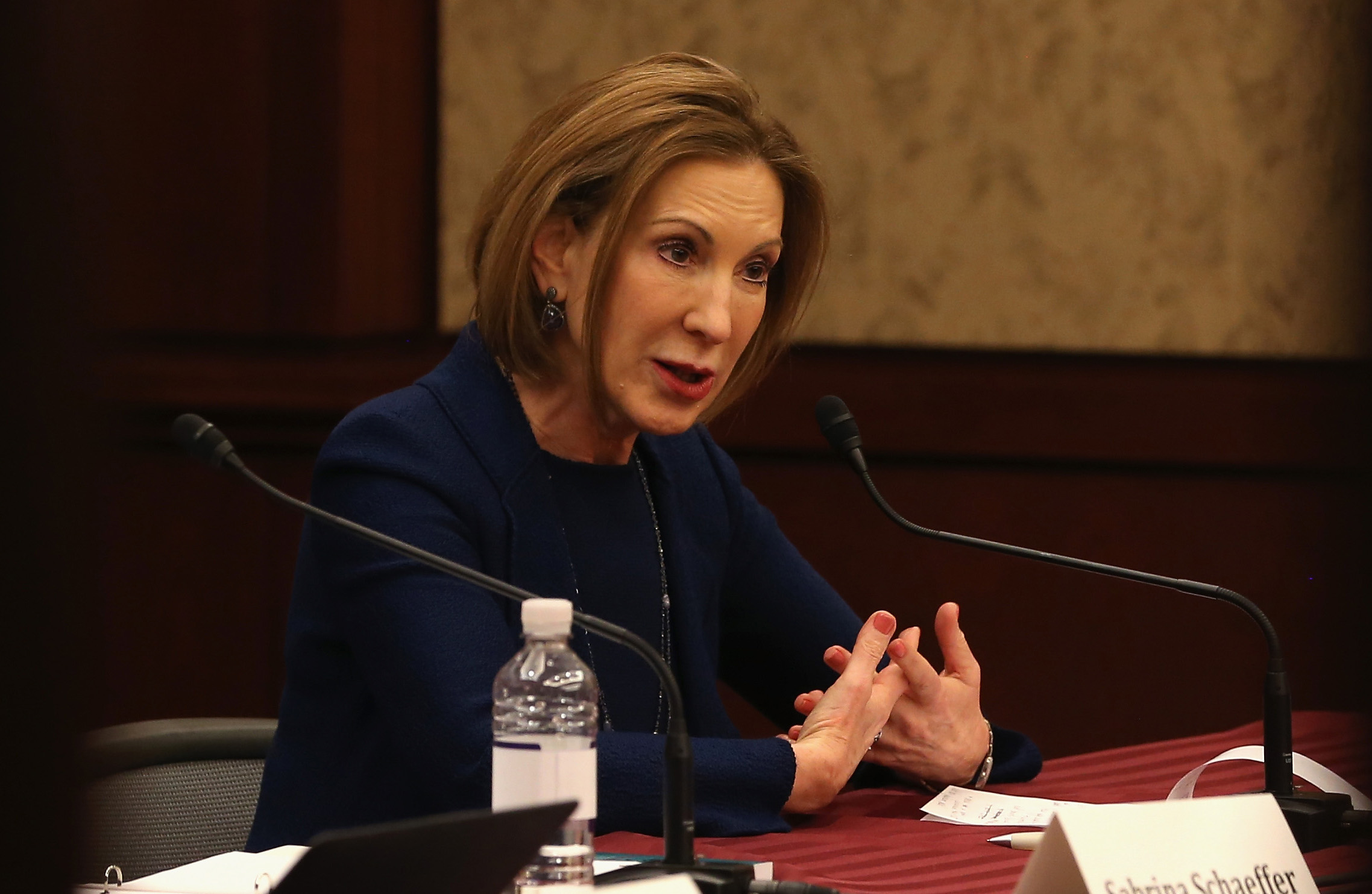 Fiorina: We are winning on abortion