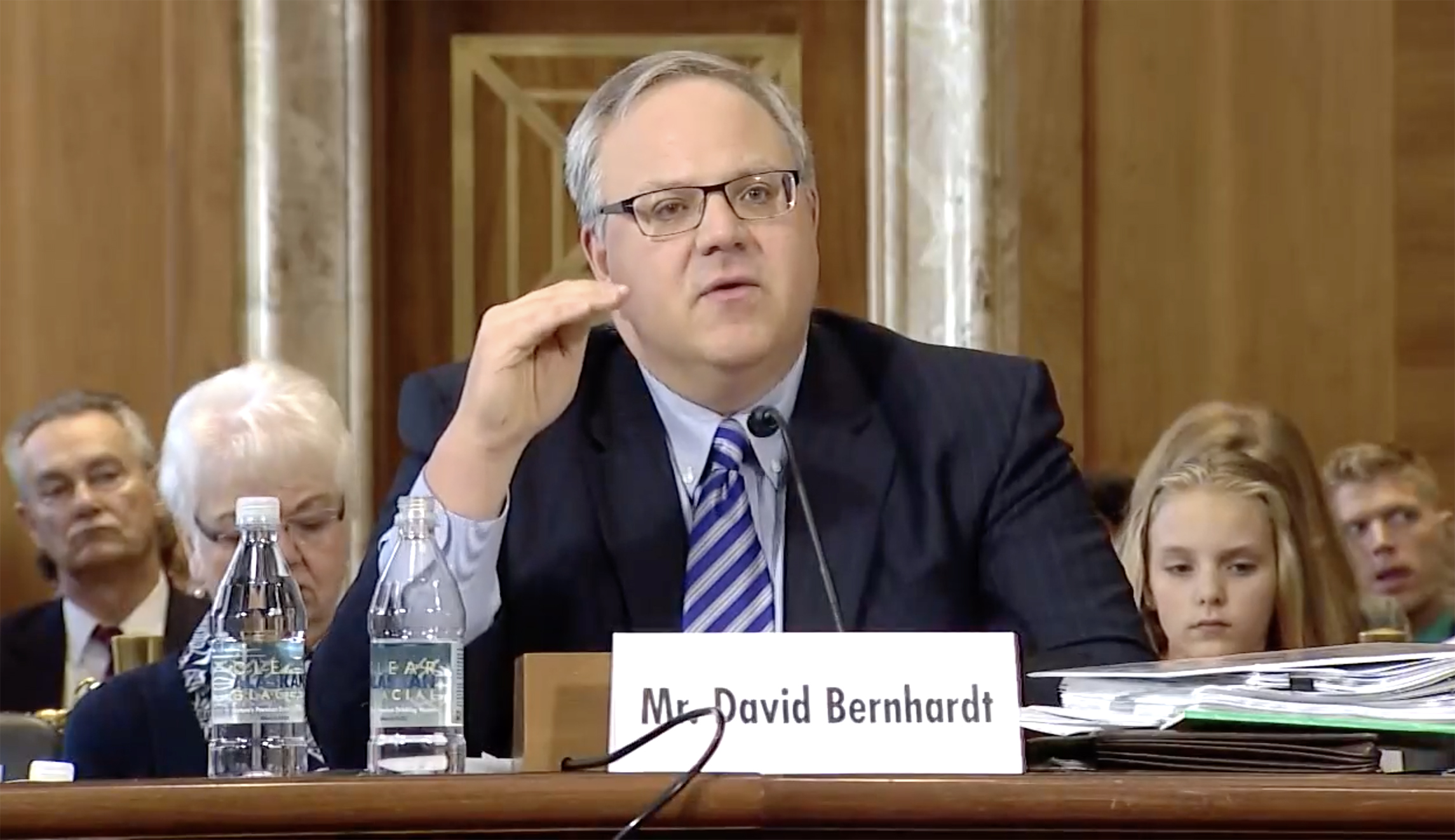 Trump’s energy nominees move to Senate floor despite protester interruptions