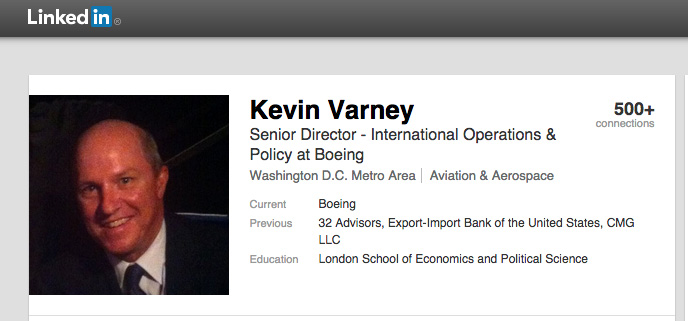Top Obama Export-Import Bank appointee joins Boeing