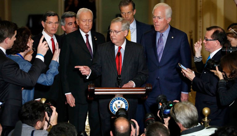 While the Republican tax reform plan is by no means perfect and can and should be improved in a number of ways, debate should at least be conducted with an intellectually honest presentation of basic facts. (AP Photo/Jacquelyn Martin)