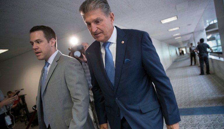 The West Virginia Democrat supports abiding by laws that have strengthened the Environmental Protection Agency's pollution authority over the last 20 years. (AP Photo/J. Scott Applewhite)