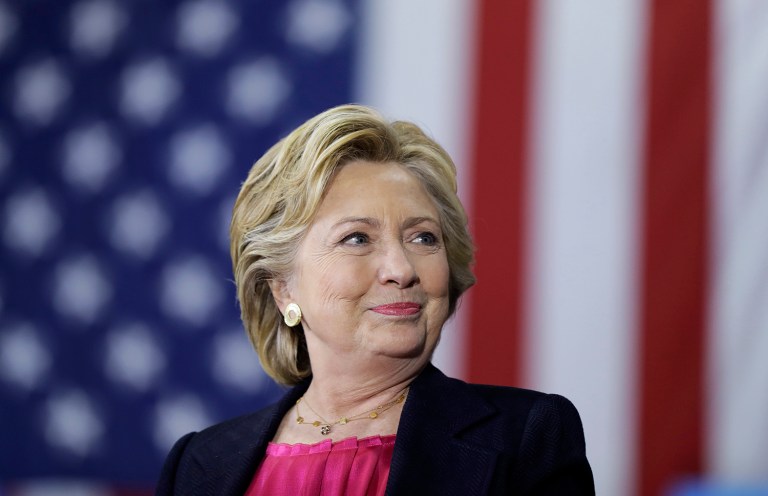 According to a new poll, 49 percent of likely voters thought Hillary Clinton won the first presidential debate. (AP Photo/Matt Rourke)