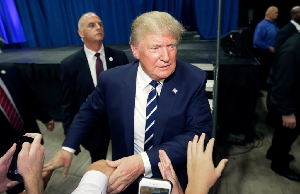Trump’s October haul includes $100 million from small-dollar donors