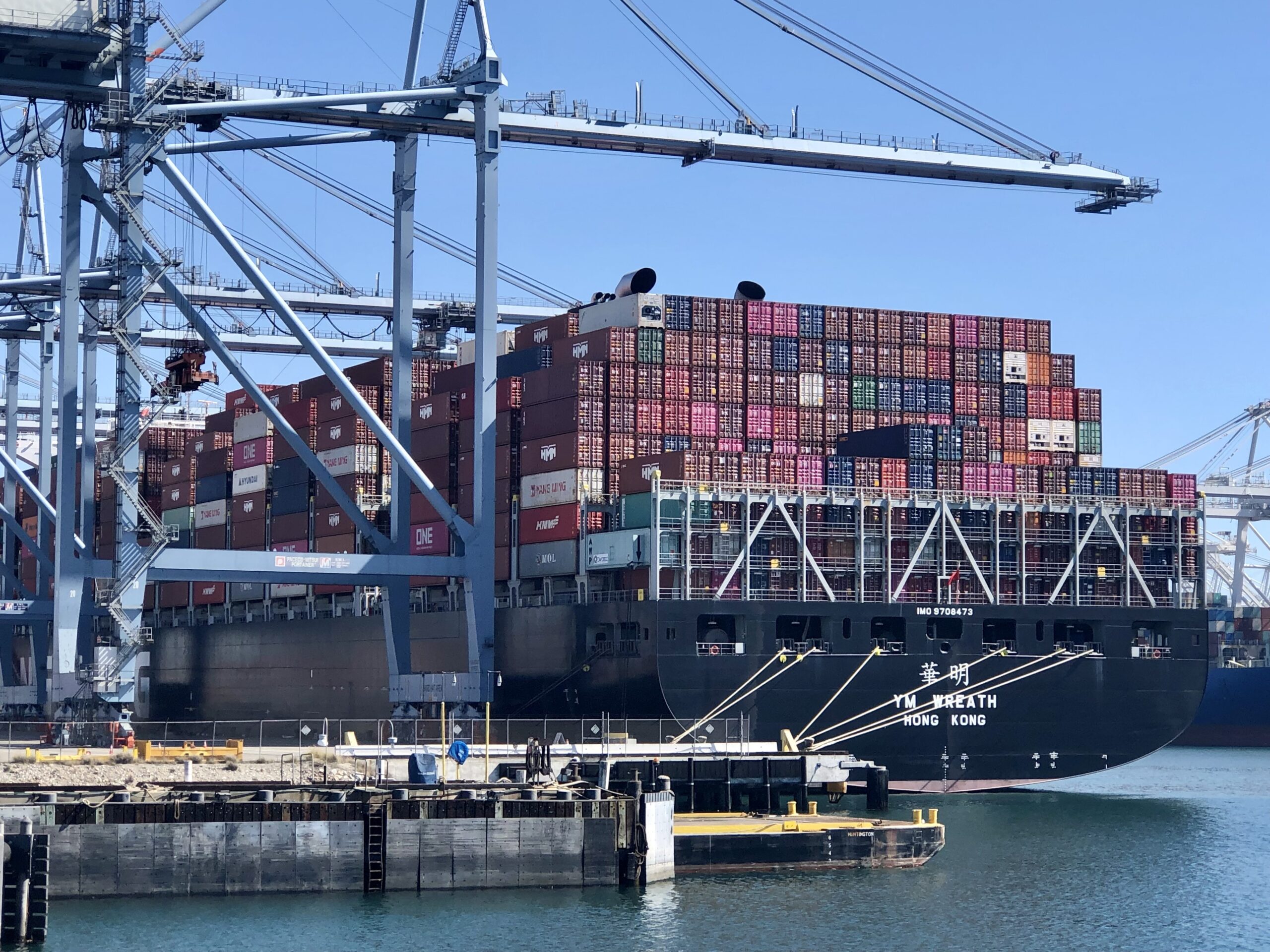 Still waiting on a delivery? You may find it off the Los Angeles coast