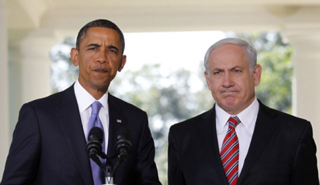 Obama and Netanyahu at the White House on September 1, 2010. AP Photo