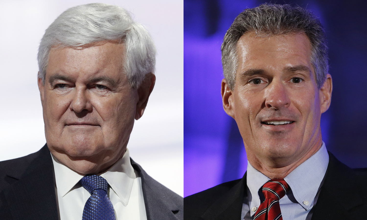 Trump meets with Newt Gingrich, Scott Brown Monday