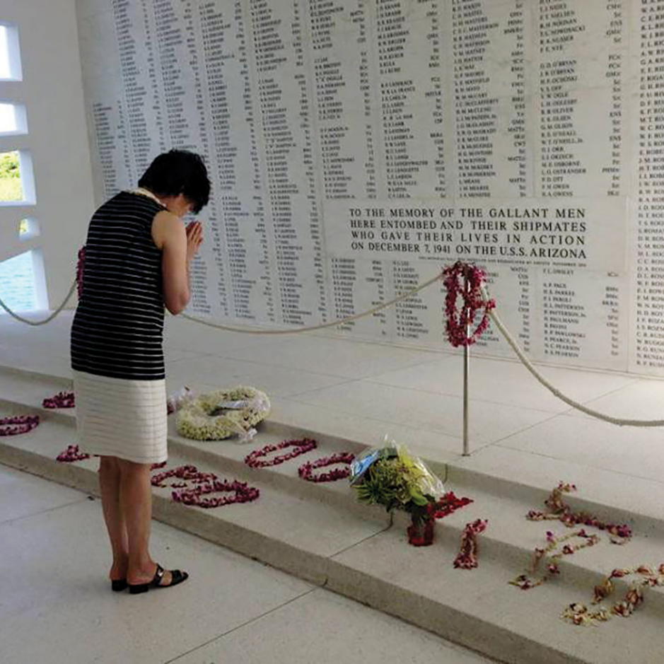 Mrs. Abe Goes to Pearl Harbor