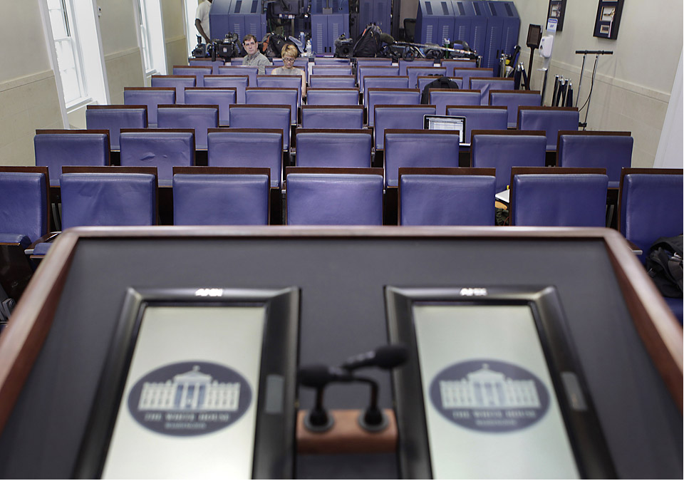 White House goes silent