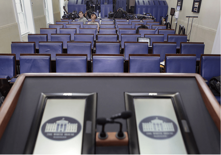 White House goes silent