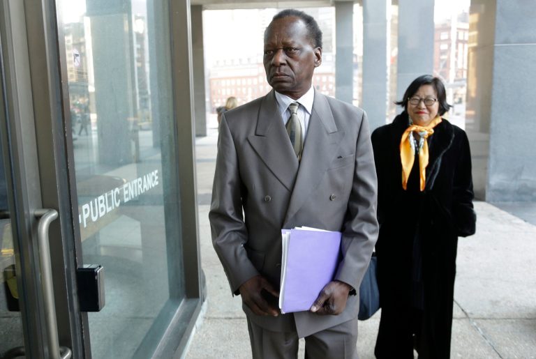 OnyangoÃÂ Obama, President Obama's uncle, arrives at U.S. Immigration Court with attorney Margaret Wong, right, for a deportation hearing Tuesday in Boston.ÃÂ The White House on Thursday admitted that President Obama had lived with his uncle Onyango 
