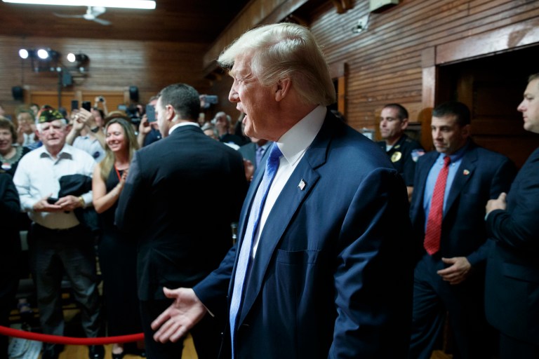 Kumar has assisted the Trump campaign with its outreach to Indian-Americans. (AP Photo/ Evan Vucci)