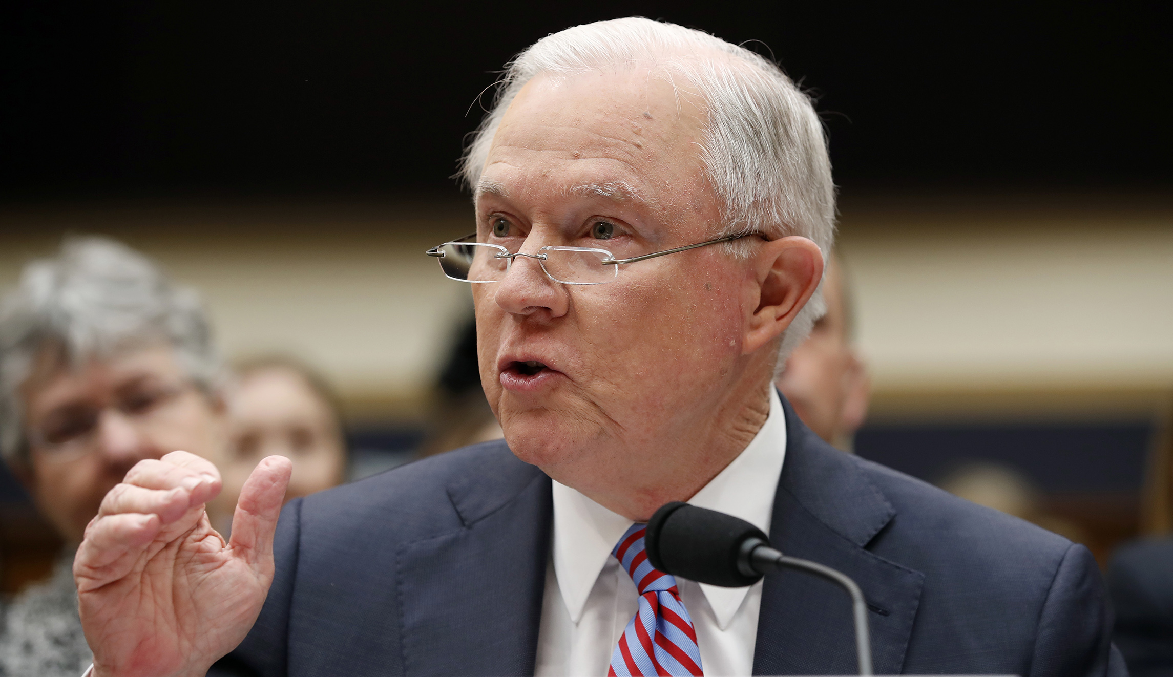 Jeff Sessions pushes back on Republican demands to investigate Hillary Clinton