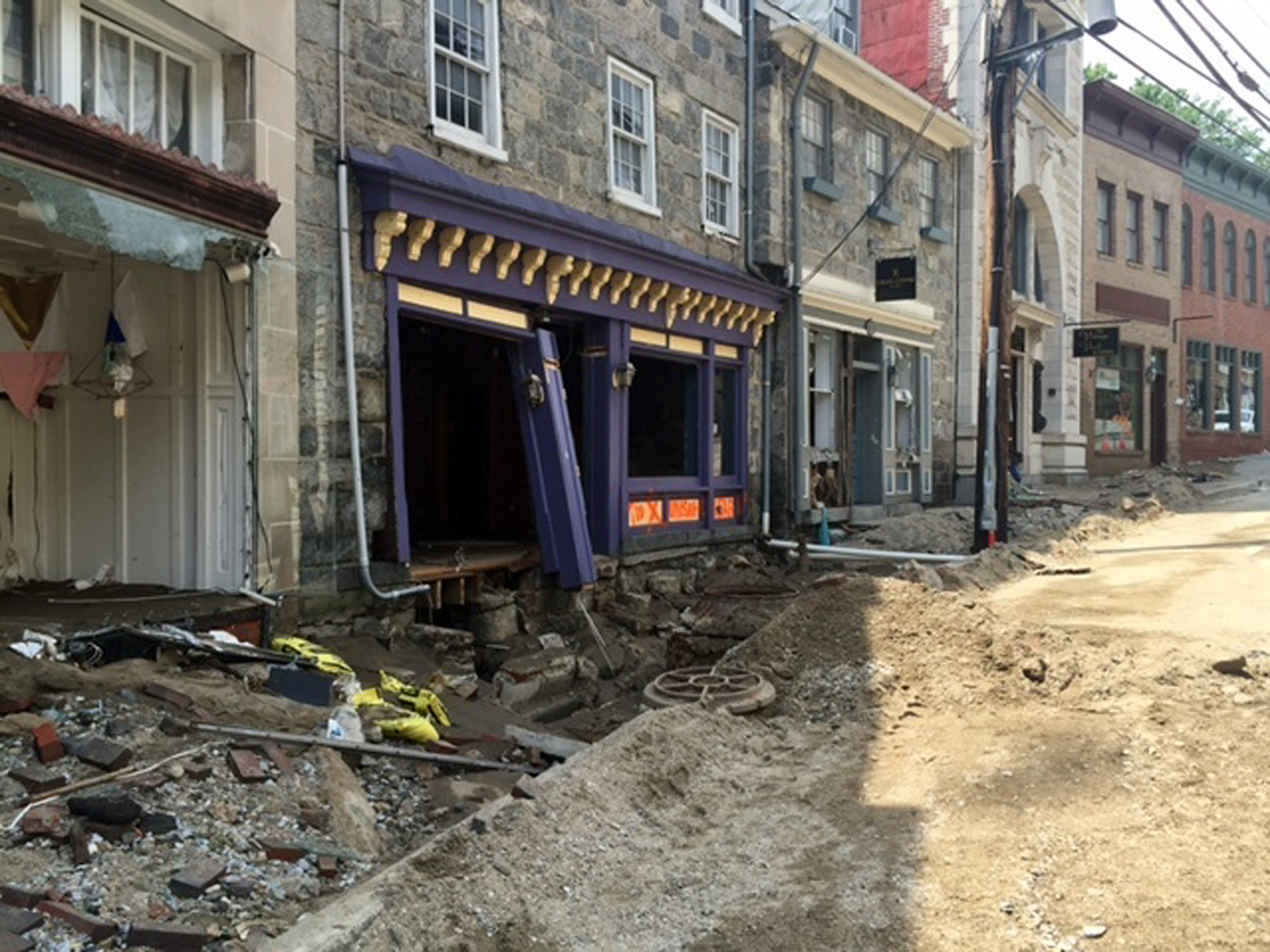EPA ties massive flood in historic Md. town to climate change