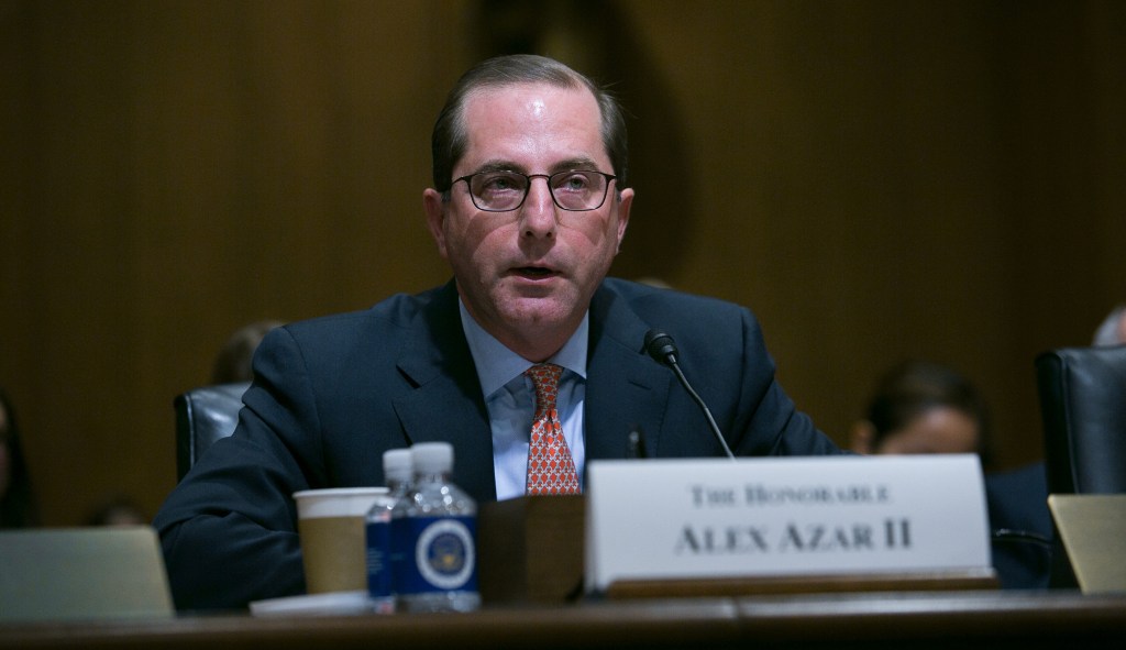 Alex Azar: Trump doing better than Obama on managing Obamacare