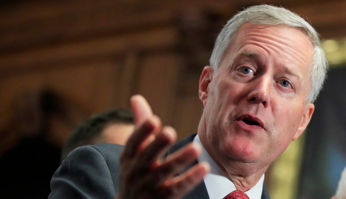 Freedom Caucus Chairman Rep. Mark Meadows, R-S.C., has said he was pleased the bipartisan deal to fund Obamacare payments would allow for "greater flexibility to bypass Obamacare regulations," but cautioned that more needs to be done. (AP Photo/Manuel Balce Ceneta)