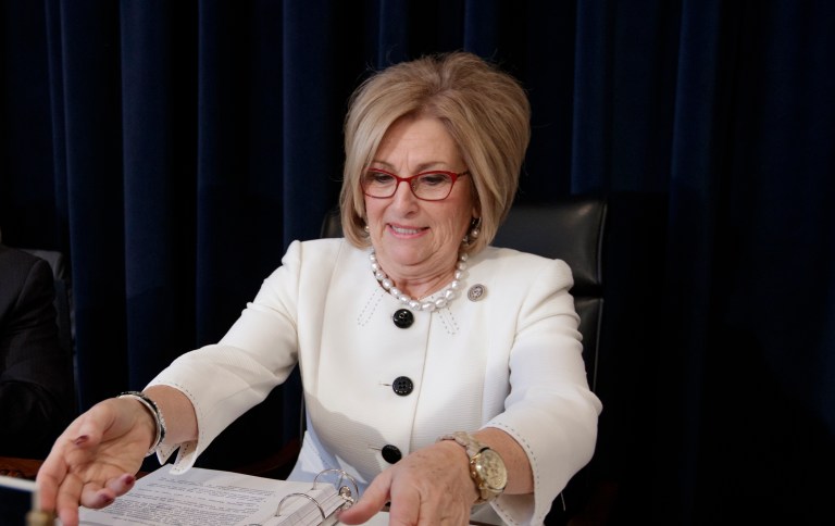 House Budget Committee Chair Rep. Diane Black, R-Tenn., saw her panel narrowly approve a bill to repeal and partially replace Obamacare. (AP Photo/J. Scott Applewhite)