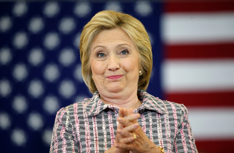 More than 50 Republicans have chosen Hillary Clinton over Donald Trump. (AP Photo/John Locher)