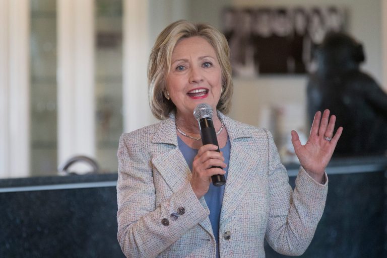 Former Secretary of State Hillary Clinton's personal email server contains no data from her time as secretary of state. (Getty Images)