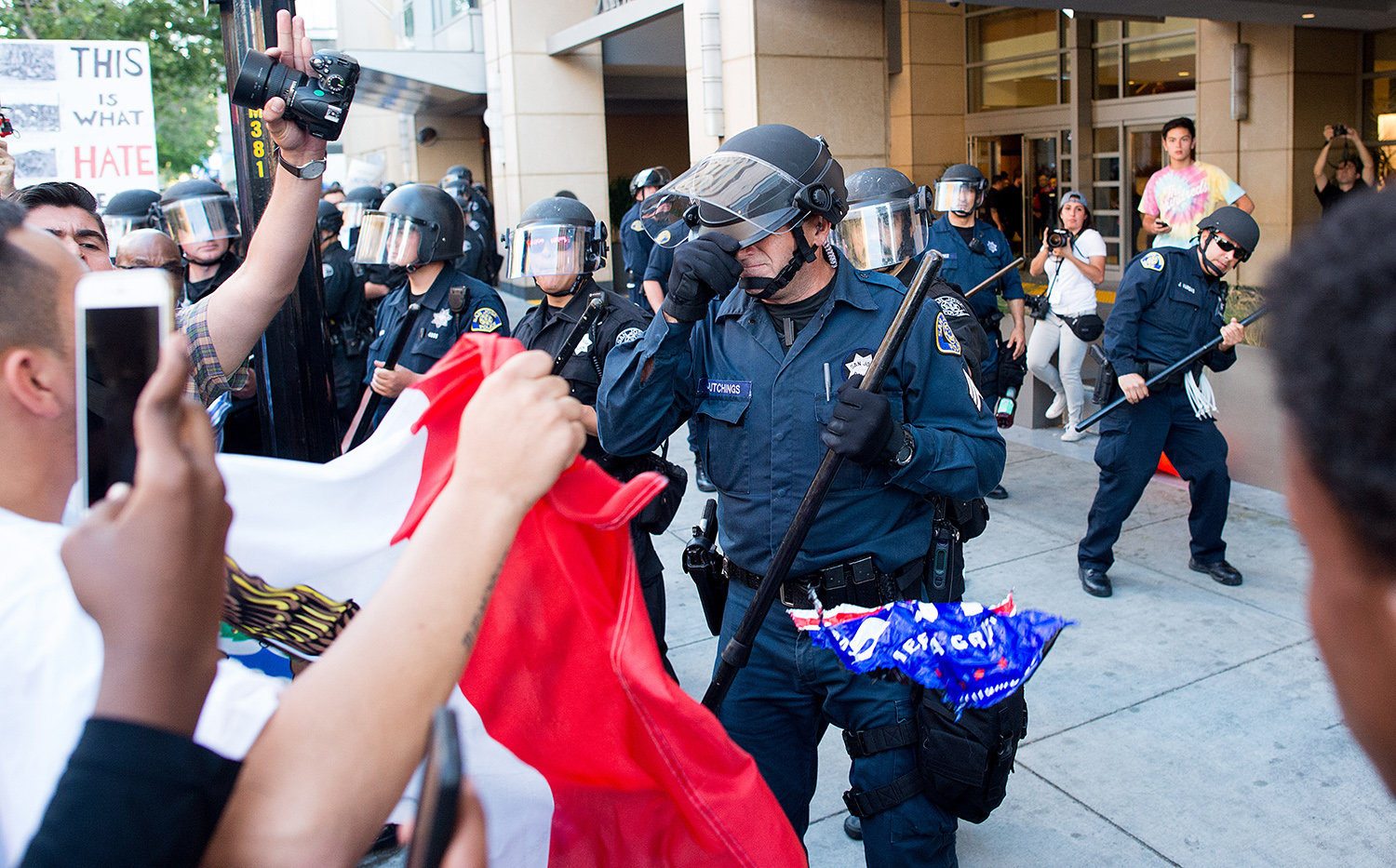 Trump supporters sue San Jose over violent June rally