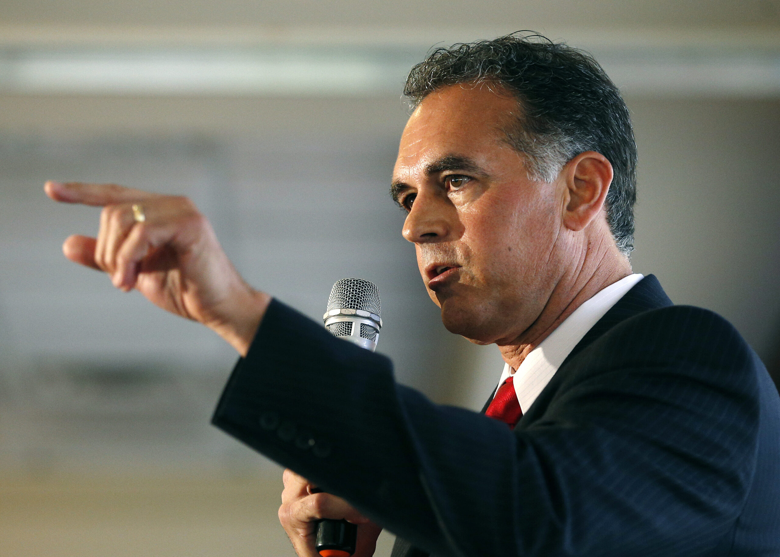 Oops: Primary challenger to Sen. Dean Heller says he’s going to defeat Harry Reid