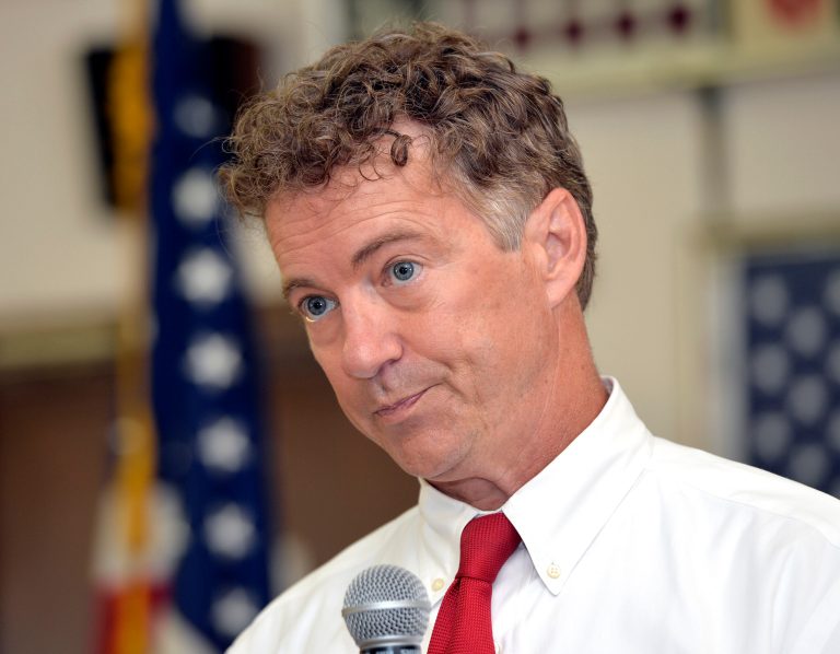 Republican presidential candidate Sen. Rand Paul, R-Ky., 