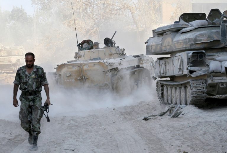 A limited U.S. military presence in Syria would be able to do little about Bashar Assad's ground forces. (AP File)