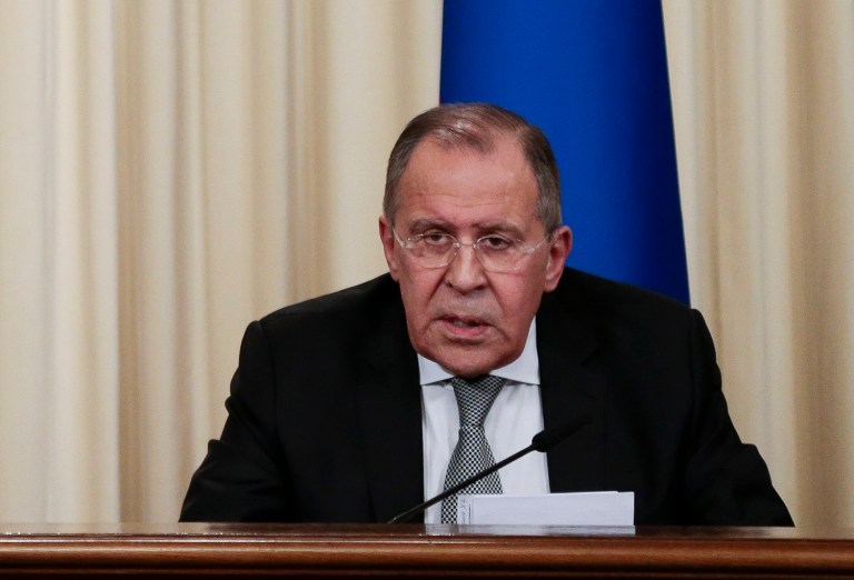 Russian Foreign Minister Sergey Lavrov said the Trump administration's finding that Syrian President Bashar Assad used chemical weapons is just as baseless as the Obama administration's assessment of Russian interference in the 2016 election. (AP Photo/Ivan Sekretarev)