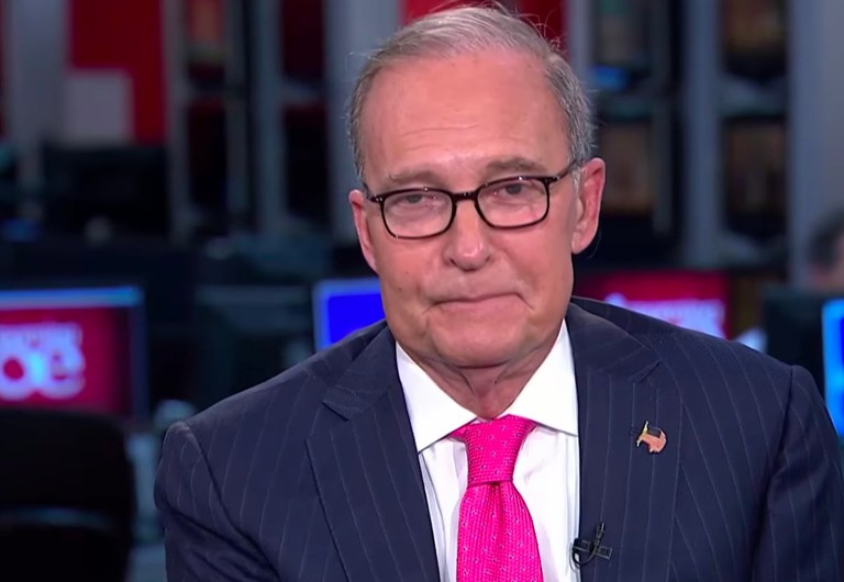 Kudlow has been a strong proponent of free trade throughout his career as a commentator, a viewpoint that could put him at odds with Trump's more protectionist agenda. (Image courtesy screenshot)