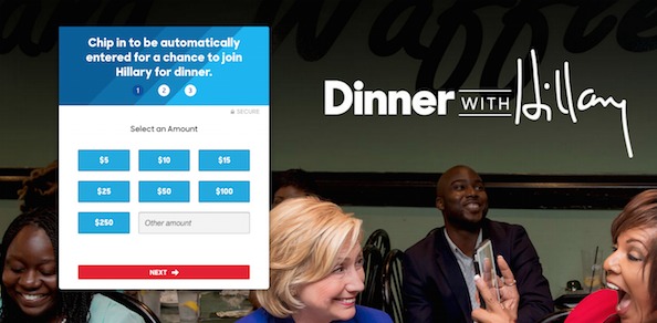 Hillary Contest ‘Winner’ Hand-Picked for ‘Views, Backgrounds, and Interests’
