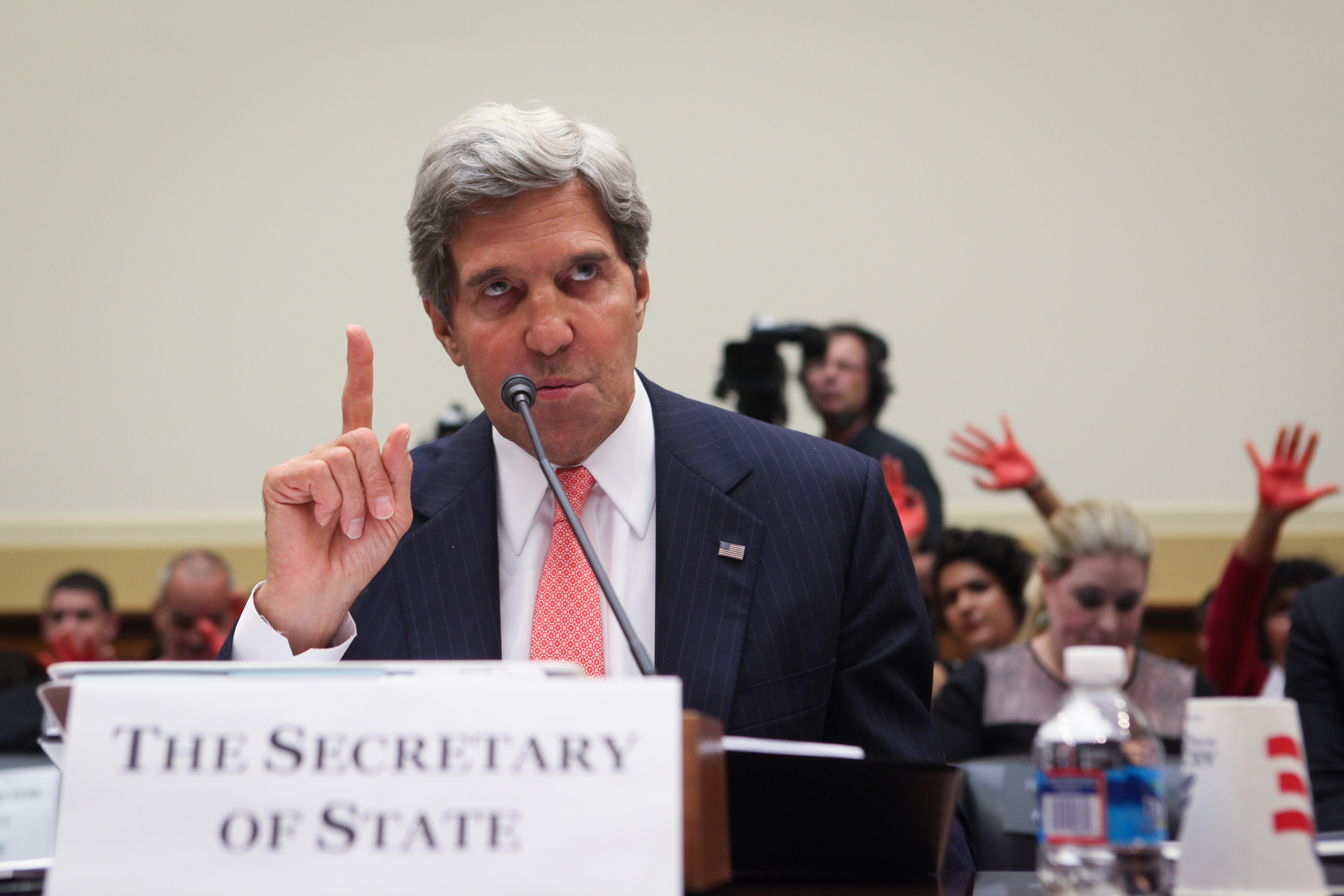 John Kerry presses liberal allies to back Syria strike