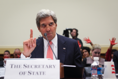 John Kerry presses liberal allies to back Syria strike