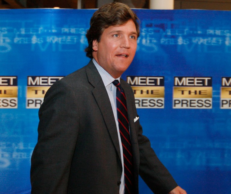 According to Kaus, Tucker Carlson told him, 