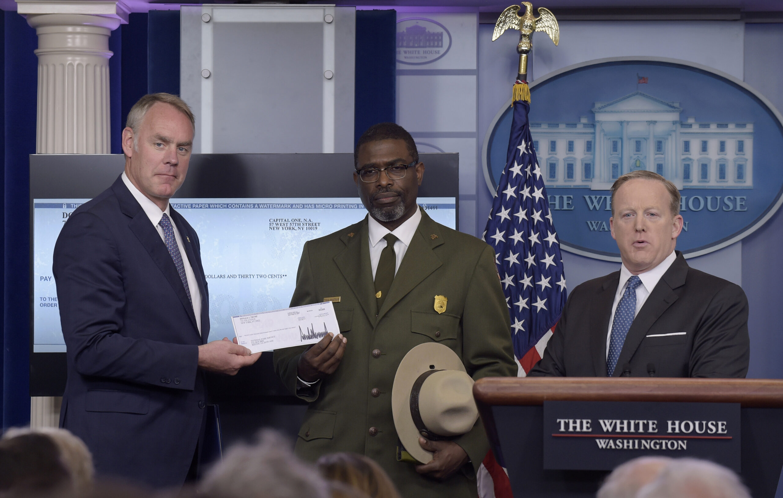 Environmentalists: Trump’s check to park service a ‘distraction’ from his budget cuts