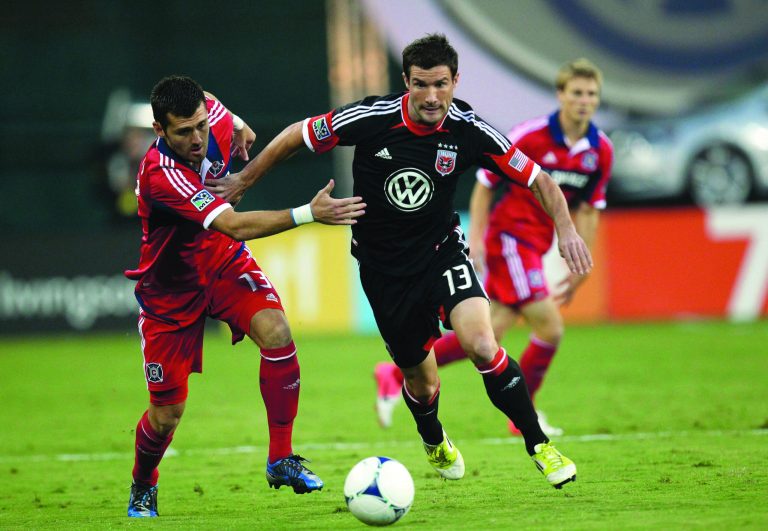 Ned Dishman/Getty Images
United forward Chris Pontius has scored five goals against the Red Bulls this season.